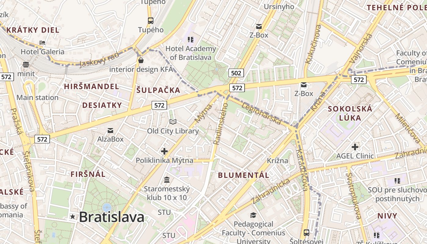 map